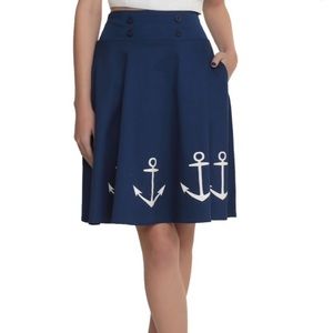 Hot Topic Sailor Skirt